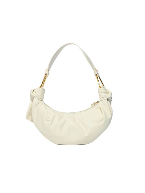 Borsa a spalla Furoshiki Small in pelle Pearl Coccinelle | E1U1A130301N17