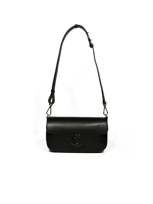 Borsa a spalla C-Me in pelle Noir Coccinelle | E1U4G120301001