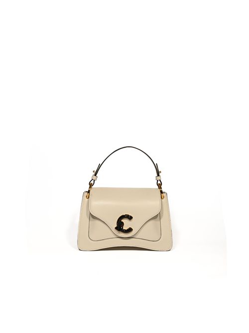 Borsa a mano C-Me Small in pelle Pearl Coccinelle | E1U4G180201N17