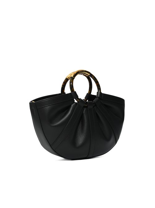 Borsa Shell Medium in pelle Nero Coccinelle | E1U5A180201001