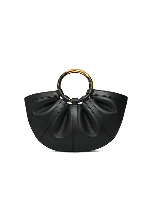 Borsa Shell Medium in pelle Nero Coccinelle | E1U5A180201001