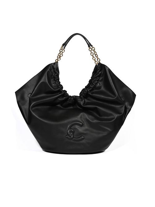 Borsa shopping Smash Large in pelle Noir Coccinelle | E1U5F110101001