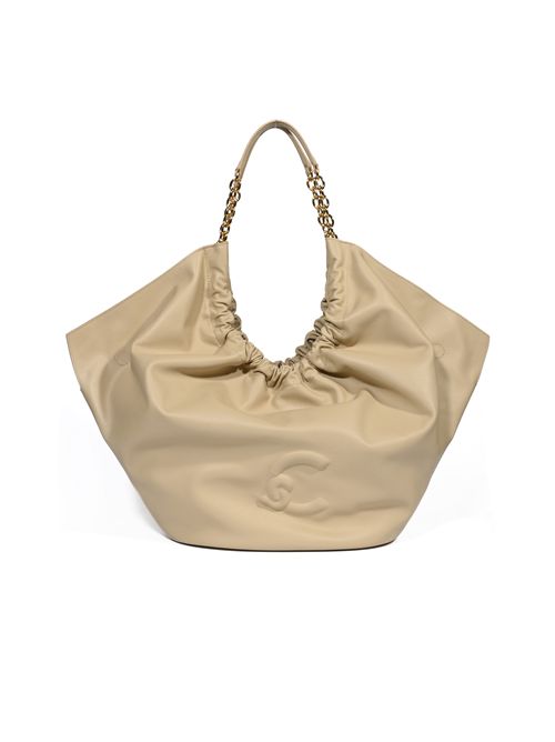 Borsa shopping Smash Large in pelle Sandshell Coccinelle | E1U5F110101N64