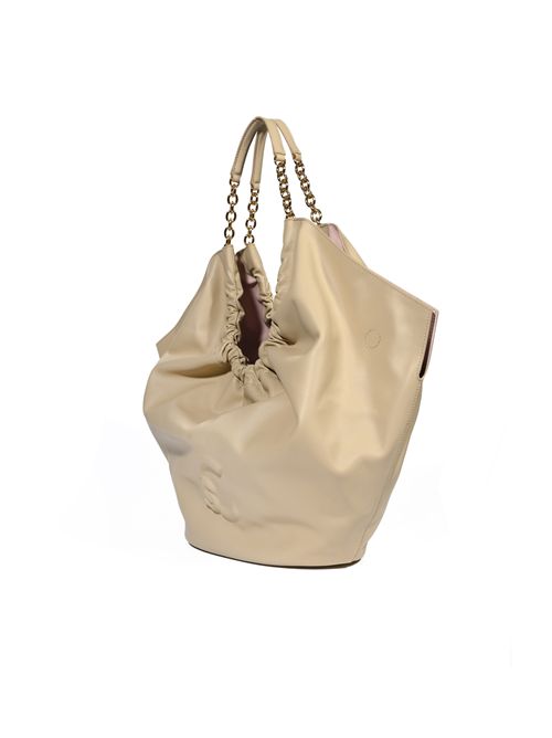 Borsa shopping Smash Large in pelle Sandshell Coccinelle | E1U5F110101N64