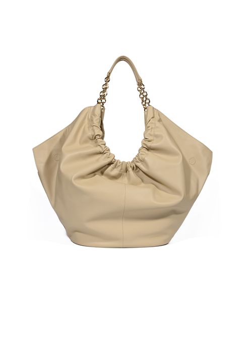 Borsa shopping Smash Large in pelle Sandshell Coccinelle | E1U5F110101N64