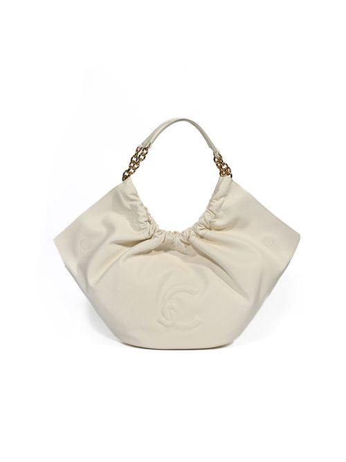 Borsa shopping Smash Medium in pelle Pearl Coccinelle | E1U5F110201N17