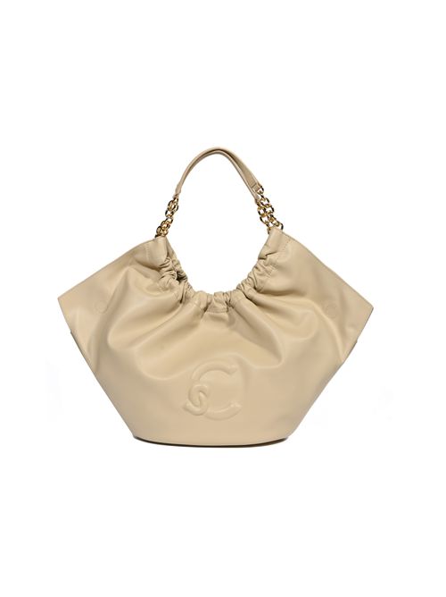 Borsa shopping Smash Medium in pelle Sandshell Coccinelle | E1U5F110201N64