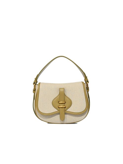 Borsa Mavery Small in lino e pelle Coccinelle | E1U7G180201824