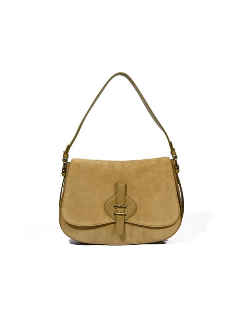 Borsa a spalla Mavery Large in suede Seagrass Coccinelle | E1U7H120101G43