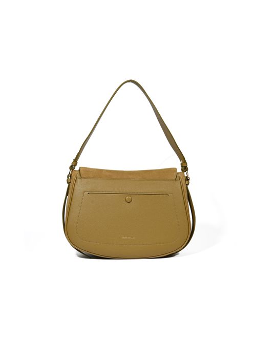 Borsa a spalla Mavery Large in suede Seagrass Coccinelle | E1U7H120101G43