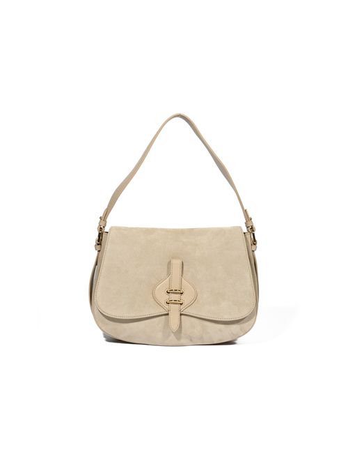 Borsa a spalla Mavery Large in suede Sandshell Coccinelle | E1U7H120101N64