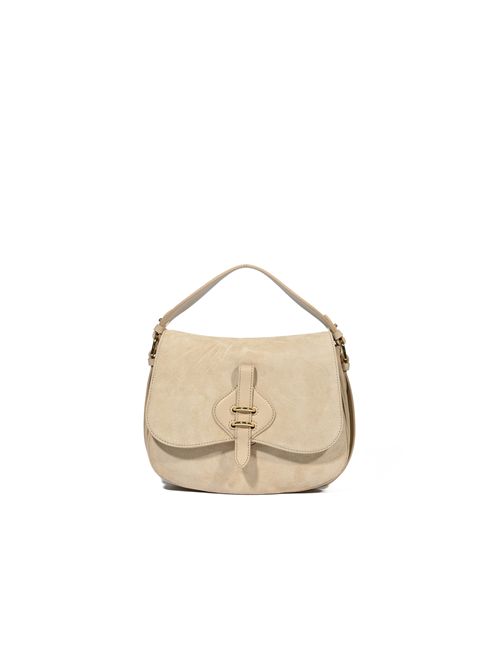 Borsa a spalla Mavery Medium in suede Sandshell Coccinelle | E1U7H180101N64