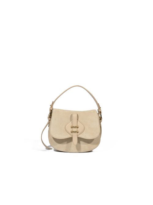 Borsa a spalla Mavery Small in suede Sandshell Coccinelle | E1U7H180201N64