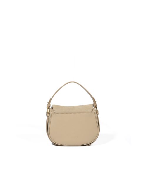 Borsa a spalla Mavery Small in suede Sandshell Coccinelle | E1U7H180201N64