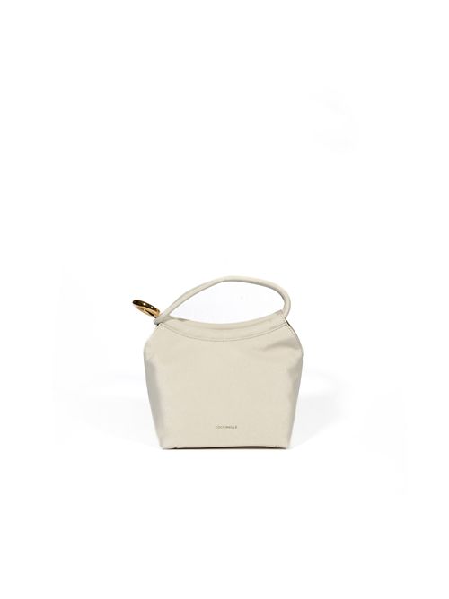 Borsa a mano Finn Pouch Small in pelle Pearl Coccinelle | E1UAA580101N17