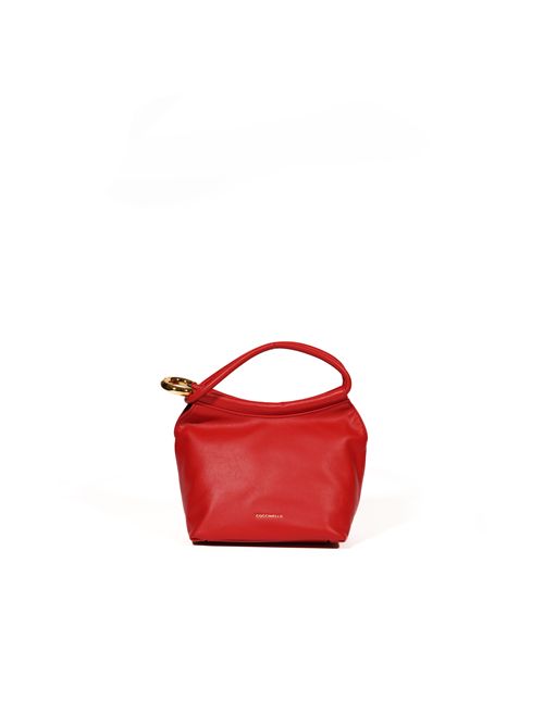 Borsa a mano Finn Pouch Small in pelle Scarlet Coccinelle | E1UAA580101R02