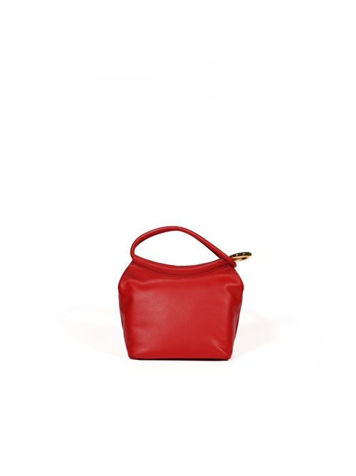 Borsa a mano Finn Pouch Small in pelle Scarlet Coccinelle | E1UAA580101R02