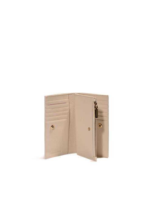 Portafoglio Metallic Soft in pelle Pearl Coccinelle | E2MW511F101N17