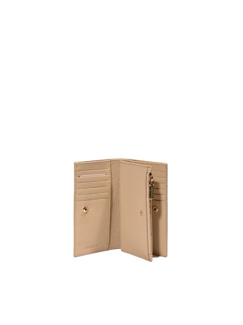 Portafoglio Metallic Soft in pelle Sandshell Coccinelle | E2MW511F101N64