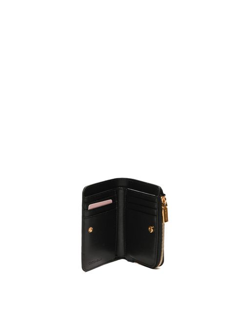 Portafoglio C-Me Small in pelle Noir Coccinelle | E2U4G11D101001