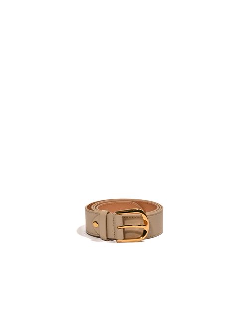 Cintura Erika in pelle bottalata Sandshell Coccinelle | E3TOP110701N64