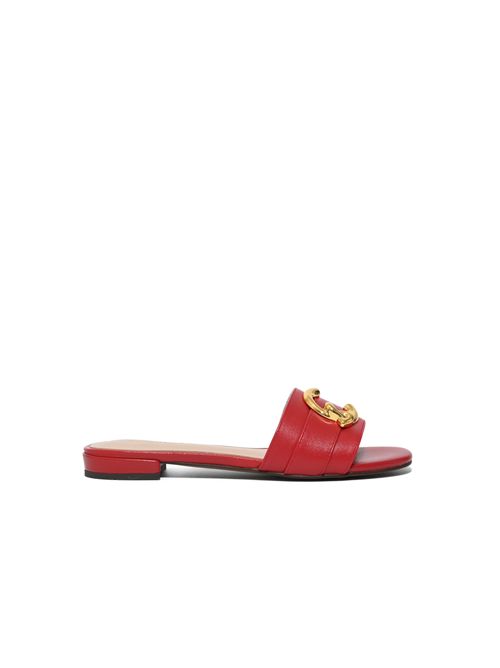 Ciabatte C-Me in pelle Scarlet Coccinelle | E4SB3170101R02