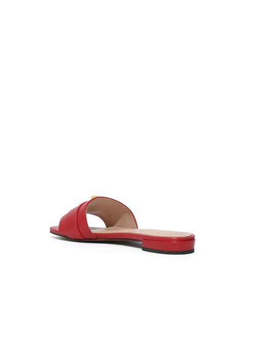 Ciabatte C-Me in pelle Scarlet Coccinelle | E4SB3170101R02