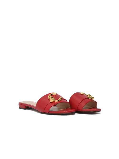 Ciabatte C-Me in pelle Scarlet Coccinelle | E4SB3170101R02
