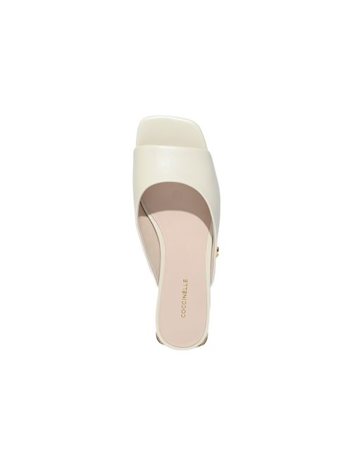 Ciabatte C-Me in pelle Pearl Coccinelle | E4U1L170201N17