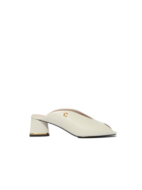 Sabot C-Everyday in pelle Pearl Coccinelle | E4U1L360101N17
