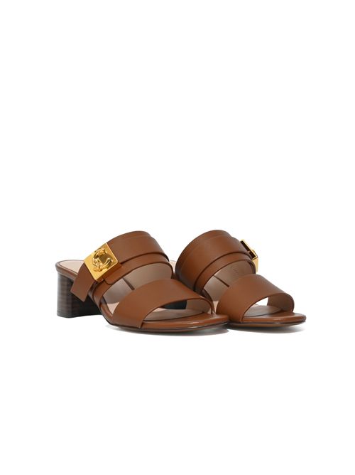 Sandali C-Me Lock in pelle cowhide Coccinelle | E4U7Q170201W11