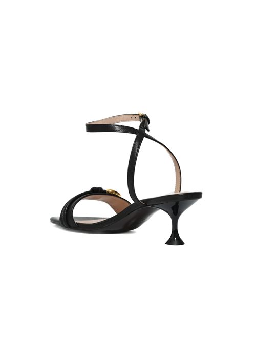 Sandali Finn in pelle Nero Coccinelle | E4U7S180301001