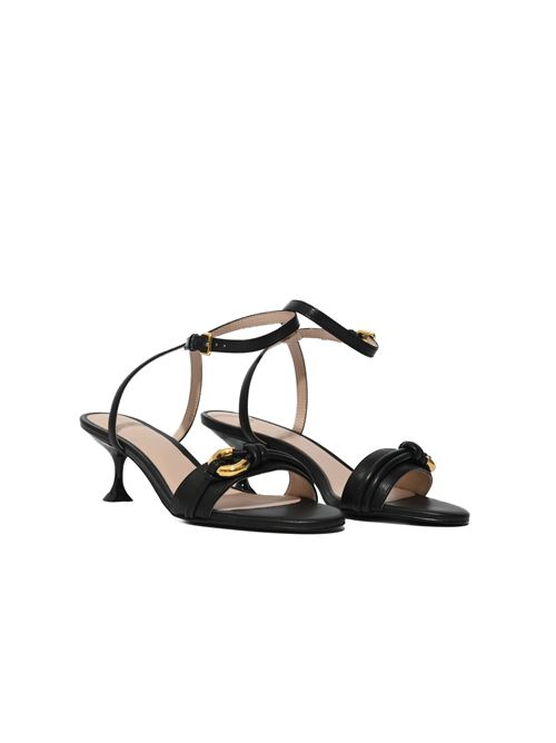 Sandali Finn in pelle Nero Coccinelle | E4U7S180301001