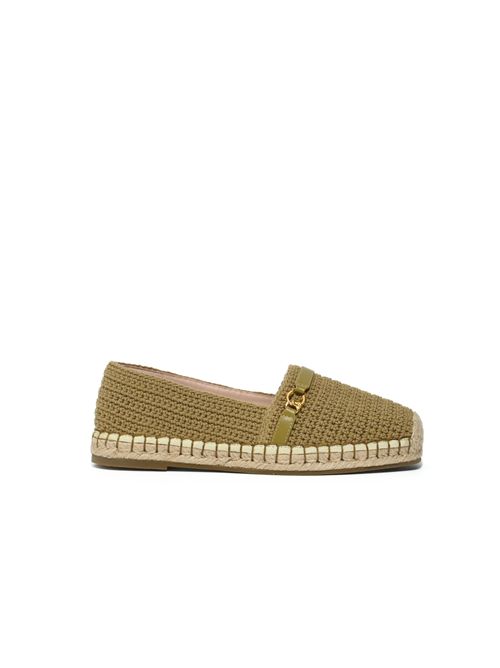 Espadrillas C-Easy in cotone e pelle Seagrass Coccinelle | E4UA7220101G43