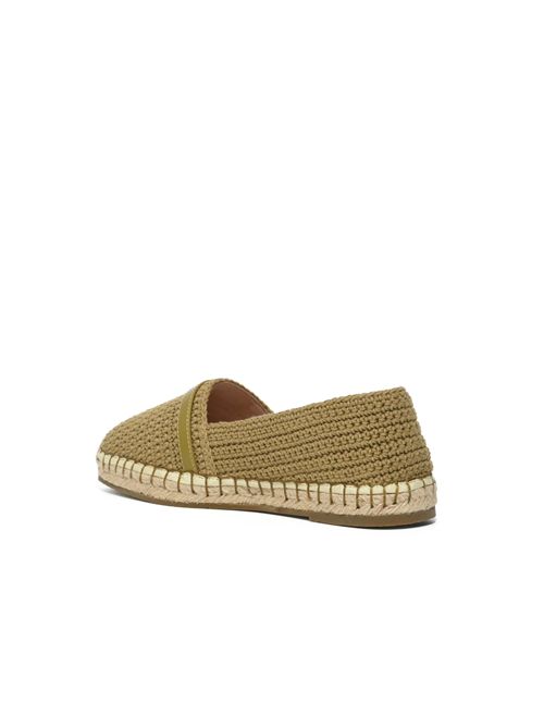 Espadrillas C-Easy in cotone e pelle Seagrass Coccinelle | E4UA7220101G43