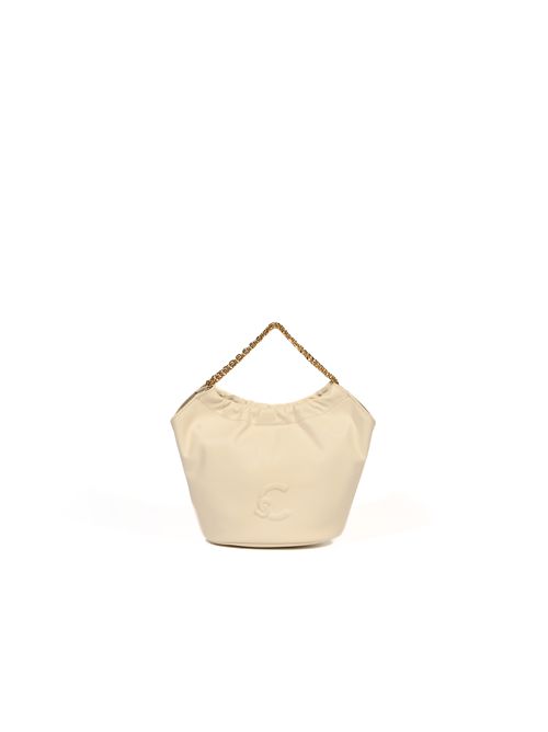 Borsa a mano Smash Small in pelle Pearl Coccinelle | E5U5F580101N17