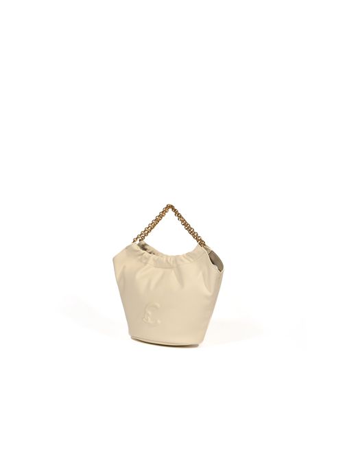 Borsa a mano Smash Small in pelle Pearl Coccinelle | E5U5F580101N17