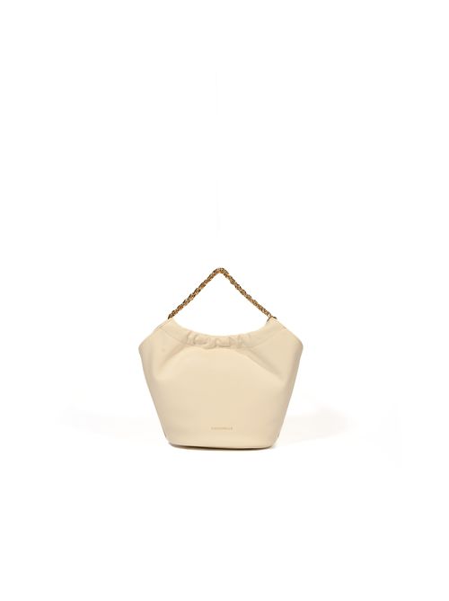 Borsa a mano Smash Small in pelle Pearl Coccinelle | E5U5F580101N17