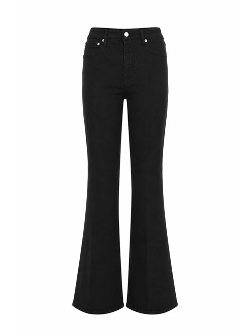 Jeans Flaire flare fit in bull di cotone Nero CYCLE | 362P50911