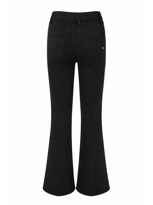 Jeans Flaire flare fit in bull di cotone Nero CYCLE | 362P50911