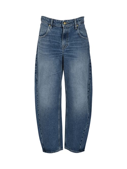 Jeans Aida Crop wide leg in denim di cotone fisso CYCLE | 362P54107