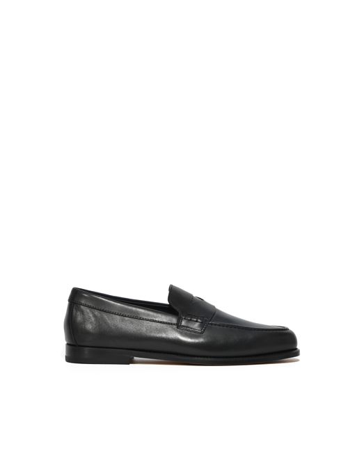 Mocassino Penny in pelle Blu DOUCAL'S | DU3397MARIUY259NB00