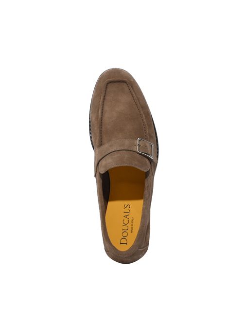 Mocassino monofibbia Adler in suede Marrone DOUCAL'S | DU3524NORWUZ009MM08