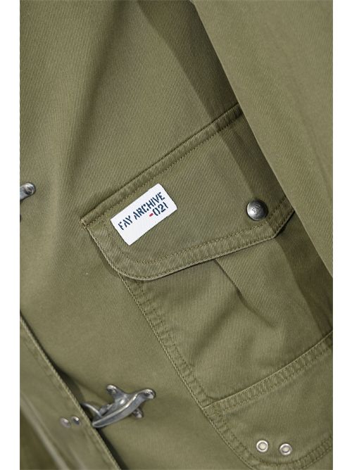 Giubbotto 4 ganci Fay Archive in twill di cotone FAY | MAM1352096LZH1V408