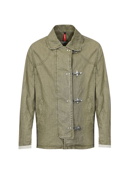 Giubbotto 4 Ganci Fay Archive in tela di lino délavé FAY | MAM1352101TZD2V419