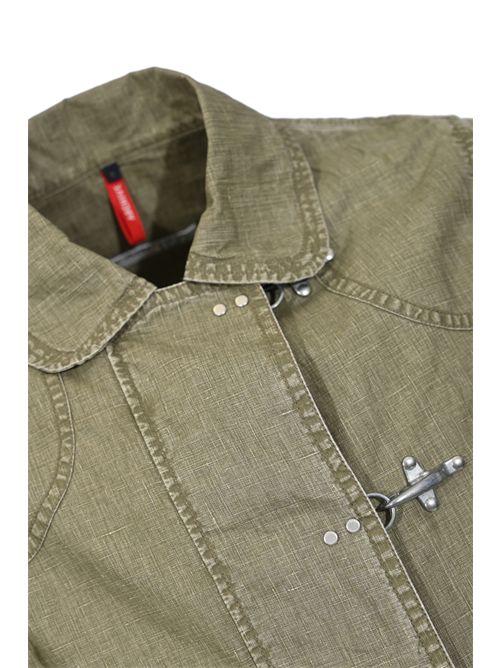 Giubbotto 4 Ganci Fay Archive in tela di lino délavé FAY | MAM1352101TZD2V419