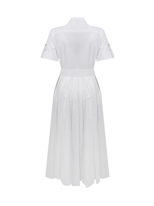 Abito Chemisier in Popeline di Cotone Stretch FAY | N8WE352603SZDHB001