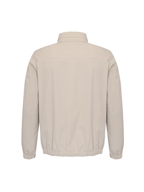 Bomber Corto Travel in Nylon Stretch Beige FAY | NAM1252047SVUWC205