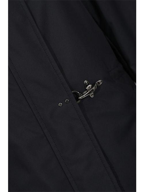 Giubbotto Morning Coat in popeline tecnico Blu FAY | NAW50523960AX2U804