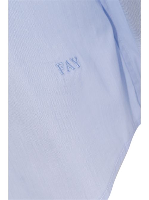 Camicia Regular Fit in Cotone Stretch FAY | NCMA152258SWJHU006